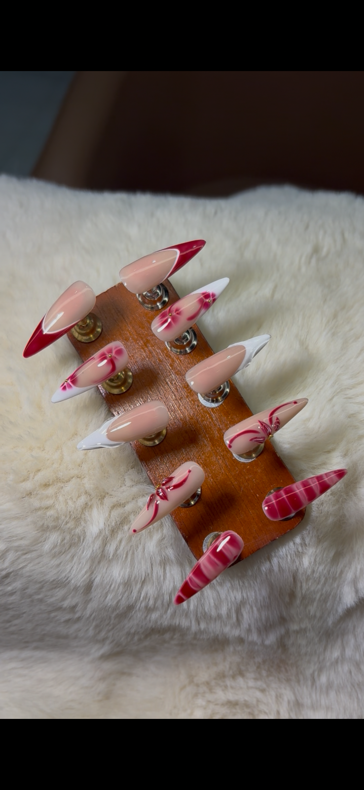 Press nail