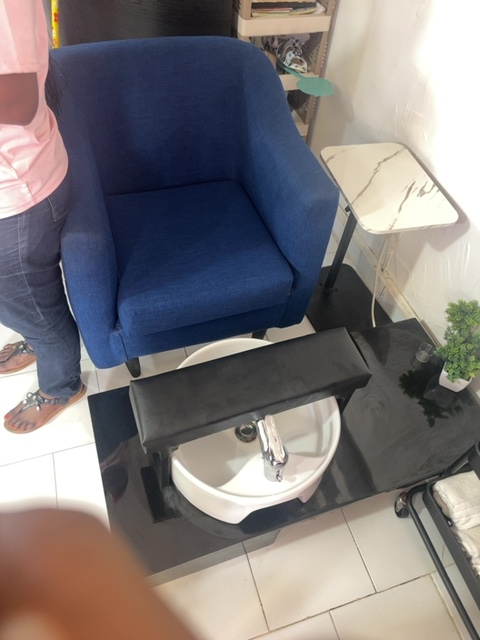 Soin de pieds homme