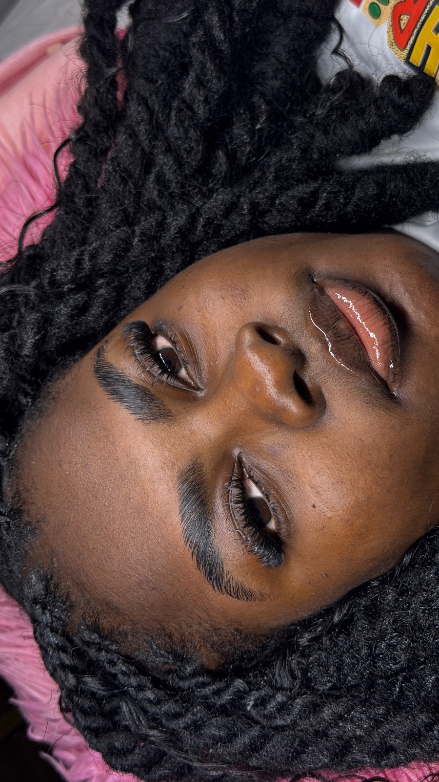 Brow lamination sans teinture