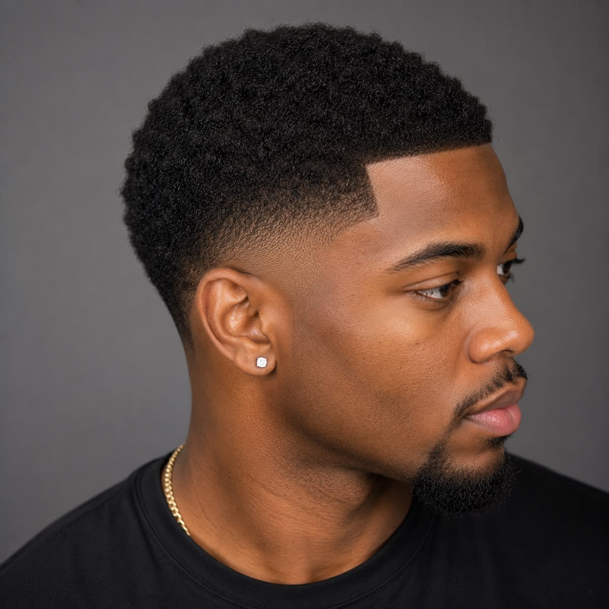 Coiffure homme simple