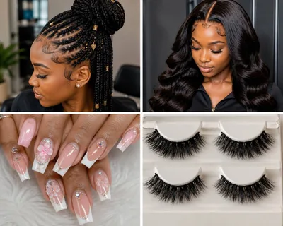Coiffure, ongle Cil