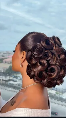 Coiffure de cérémonie