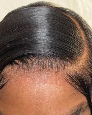 Pose perruque closure