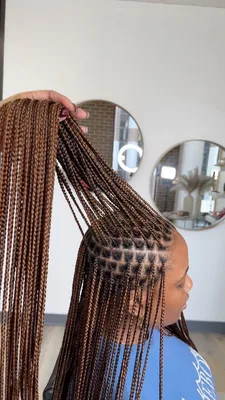 Tresse knotless