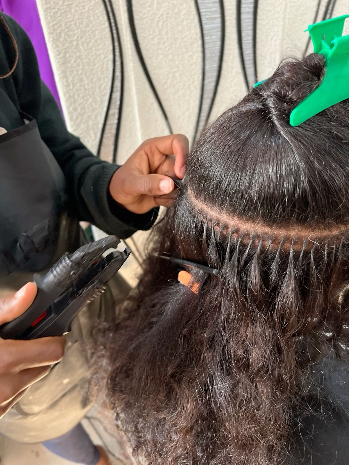 Extension de cheveux k-tip