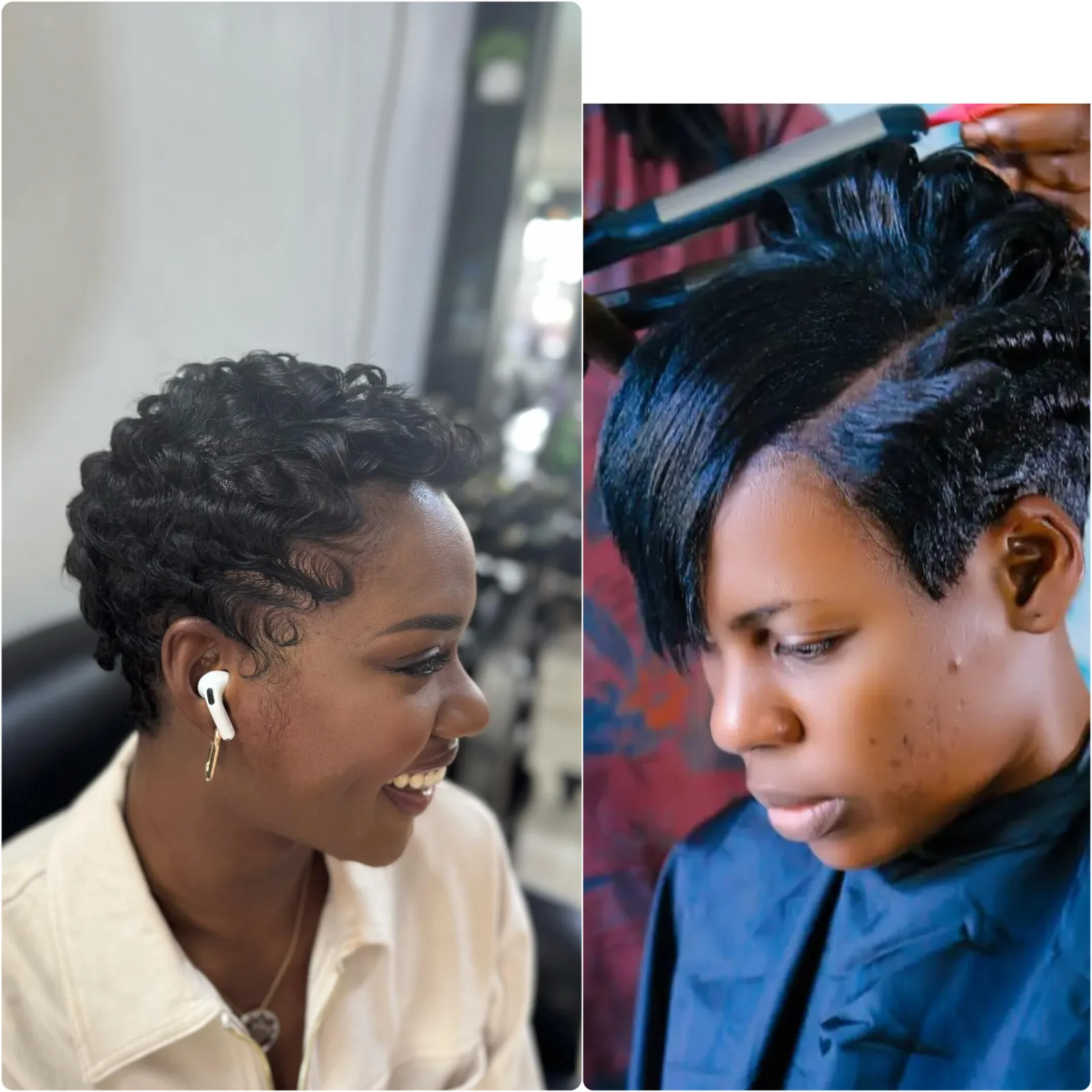 Coiffure coupe courte