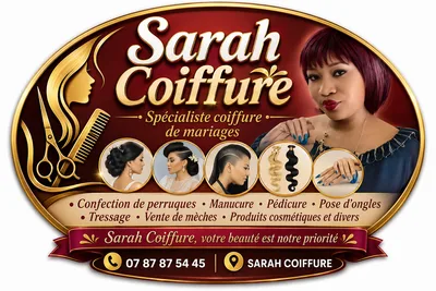 Logo de Sarah coiffure