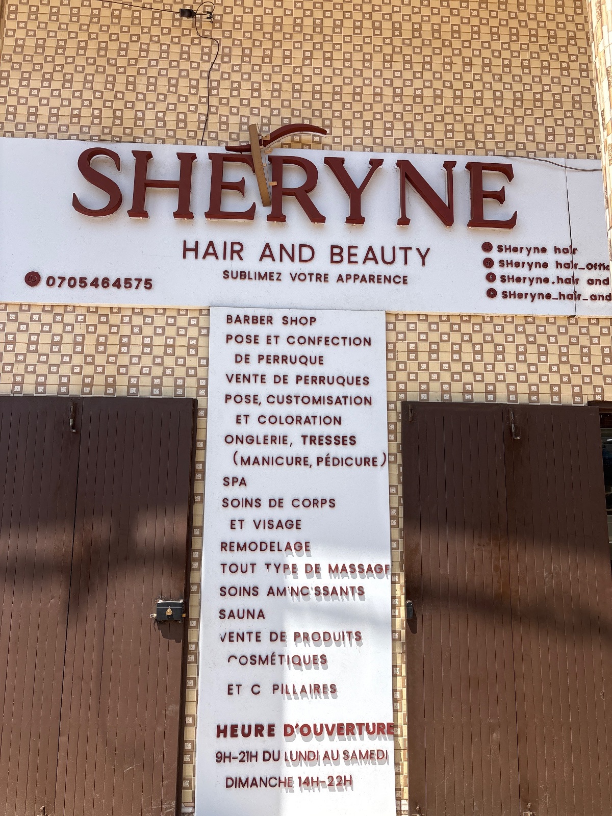 Logo de Sheryne hair