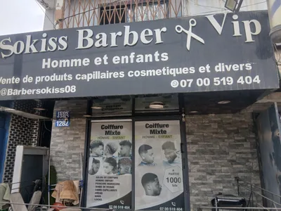 Logo de Sokiss barber