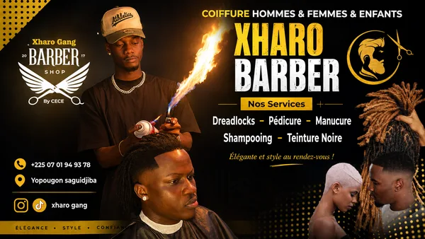 Le salon Xharo barber