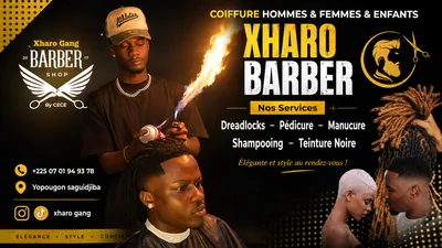Logo de Xharo barber